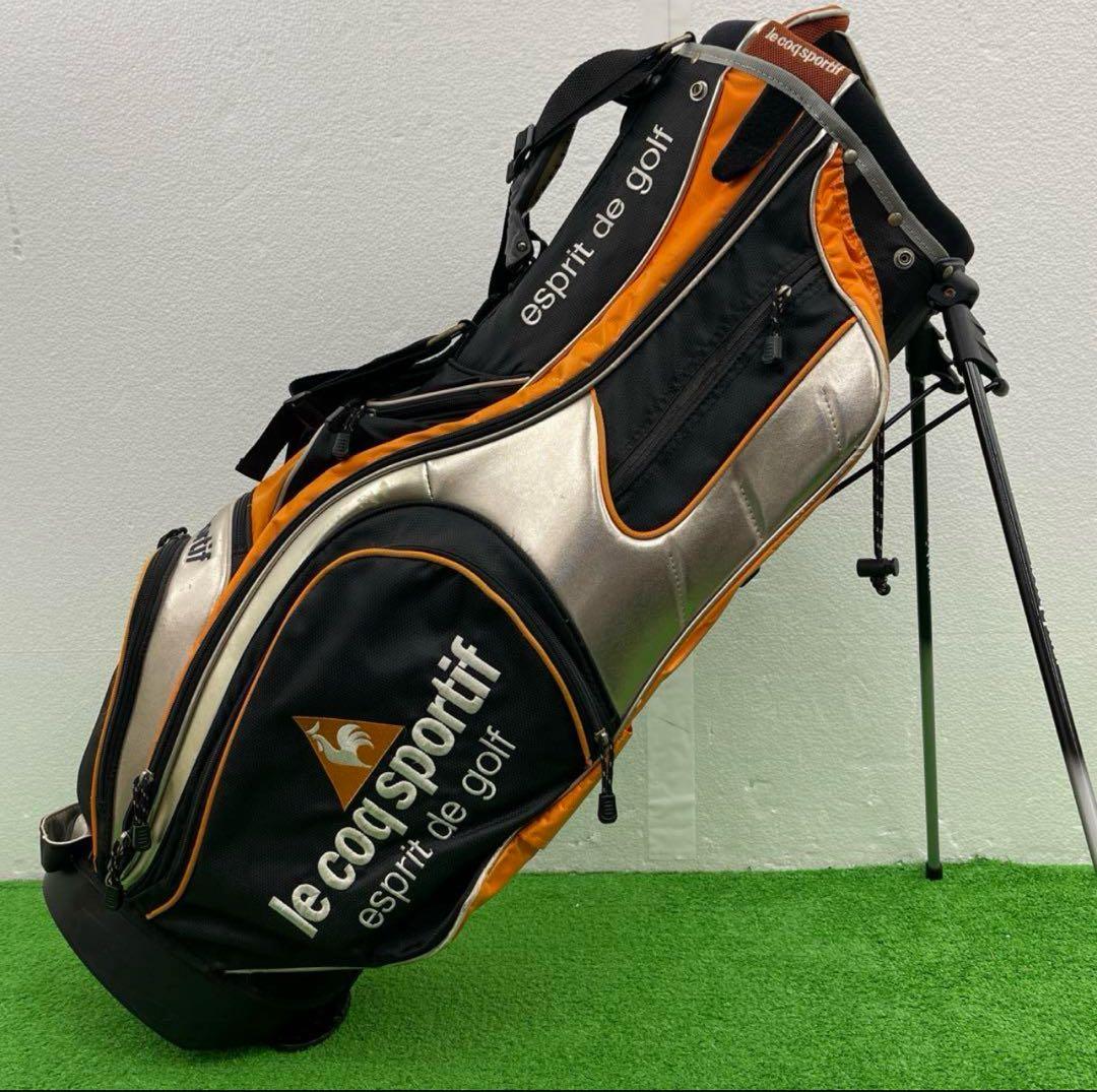 lecoqsportif ゴルフバッグ　9インチ　中古品　ルコック　男性用