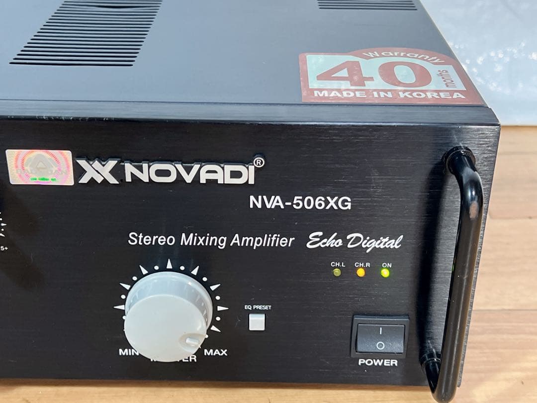 NOVADI NVA-506XG ステレオミキシングアンプ