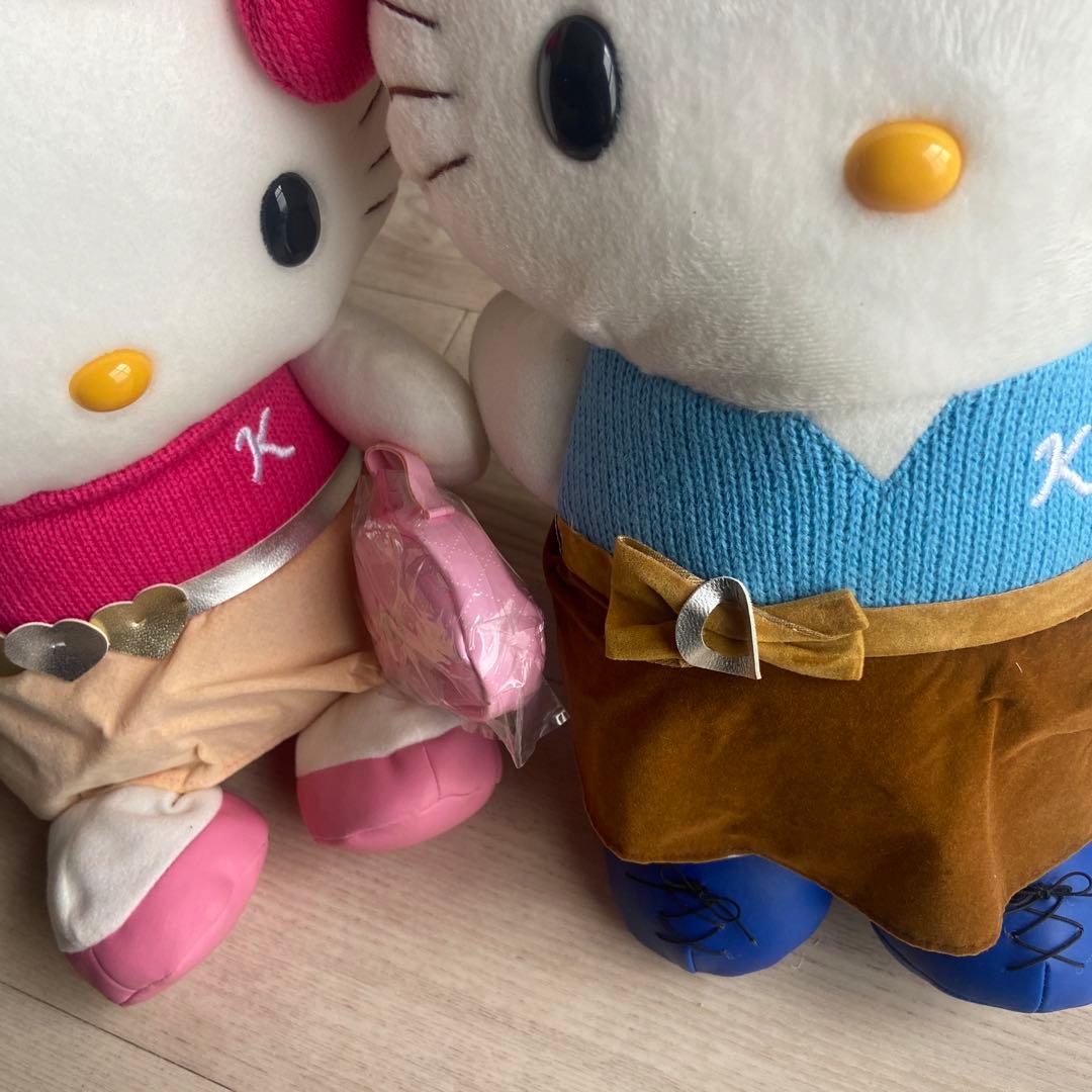 サンリオ　キティ ぬいぐるみ おでかけ　特大　平成レトロ　大きい　希少レア