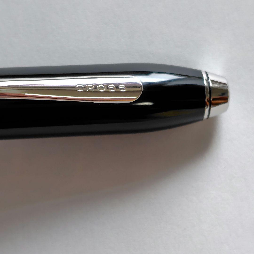 廃盤お買得CROSS タウンゼントブラックラッカーロジウムプレートケース付未使用