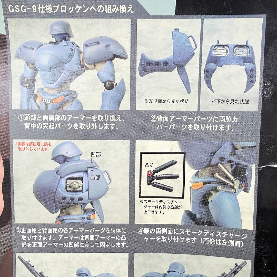 箱難有 中身未使用 ブロッケン パトレイバー シーエムズ メカアクションシリーズ