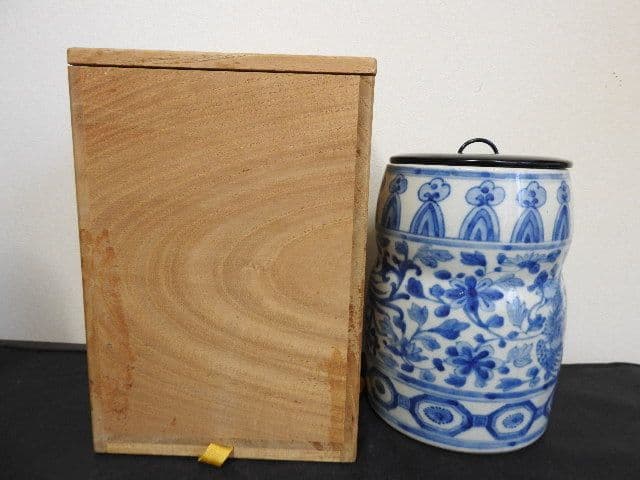 大清嘉慶年製　水指　M１４２０