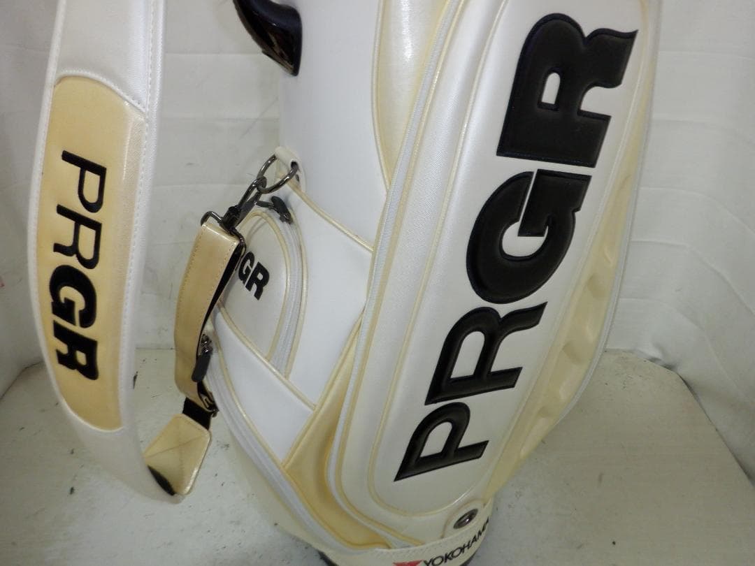 PRGR★プロギア★YOKOHAMA★9.0型★良品★カート(WH×CR)