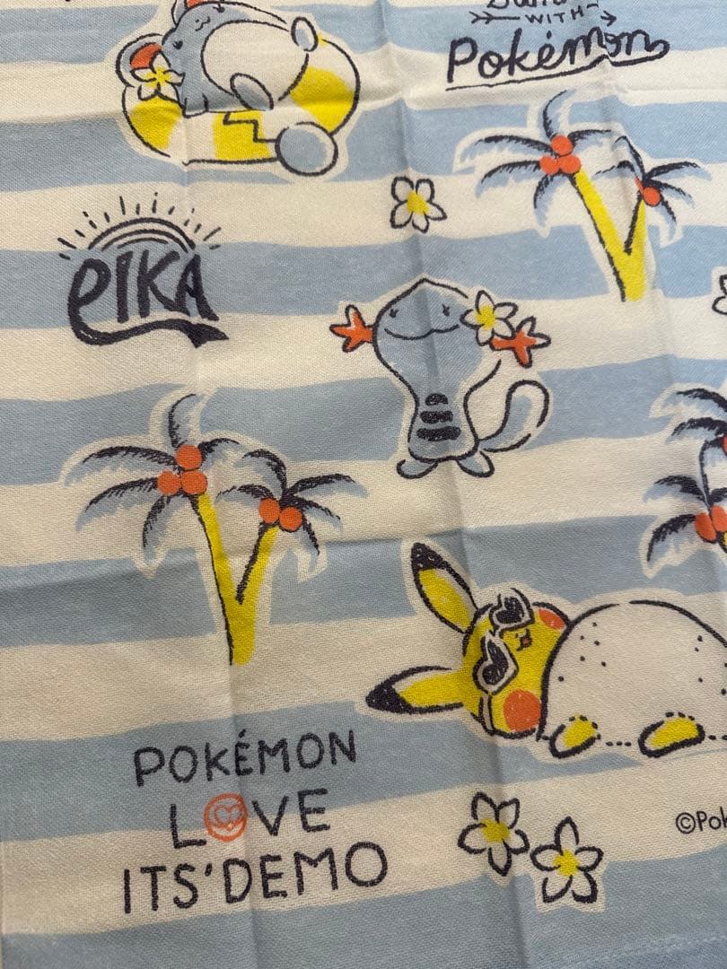 イッツデモ　ポケモン　ボディタオル 2点セット