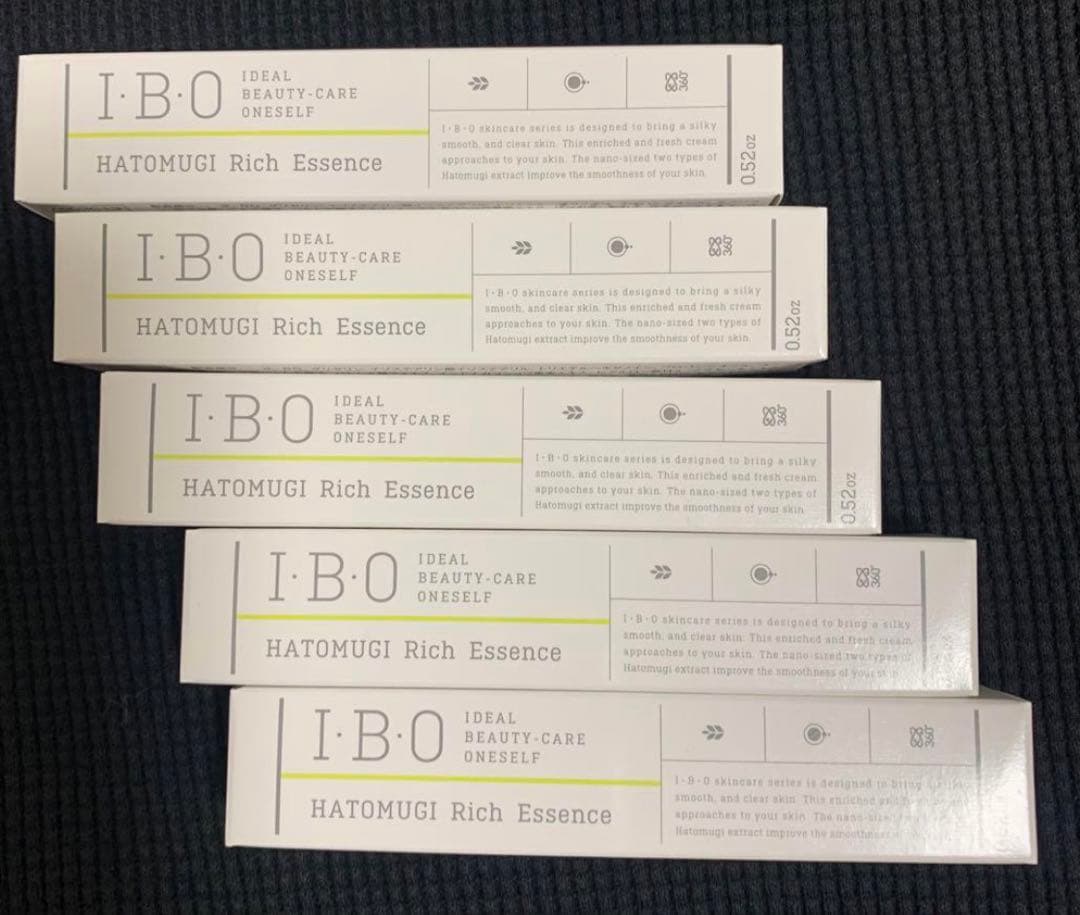 【5個セット】IBOハトムギ配合リッチエッセンス 15g