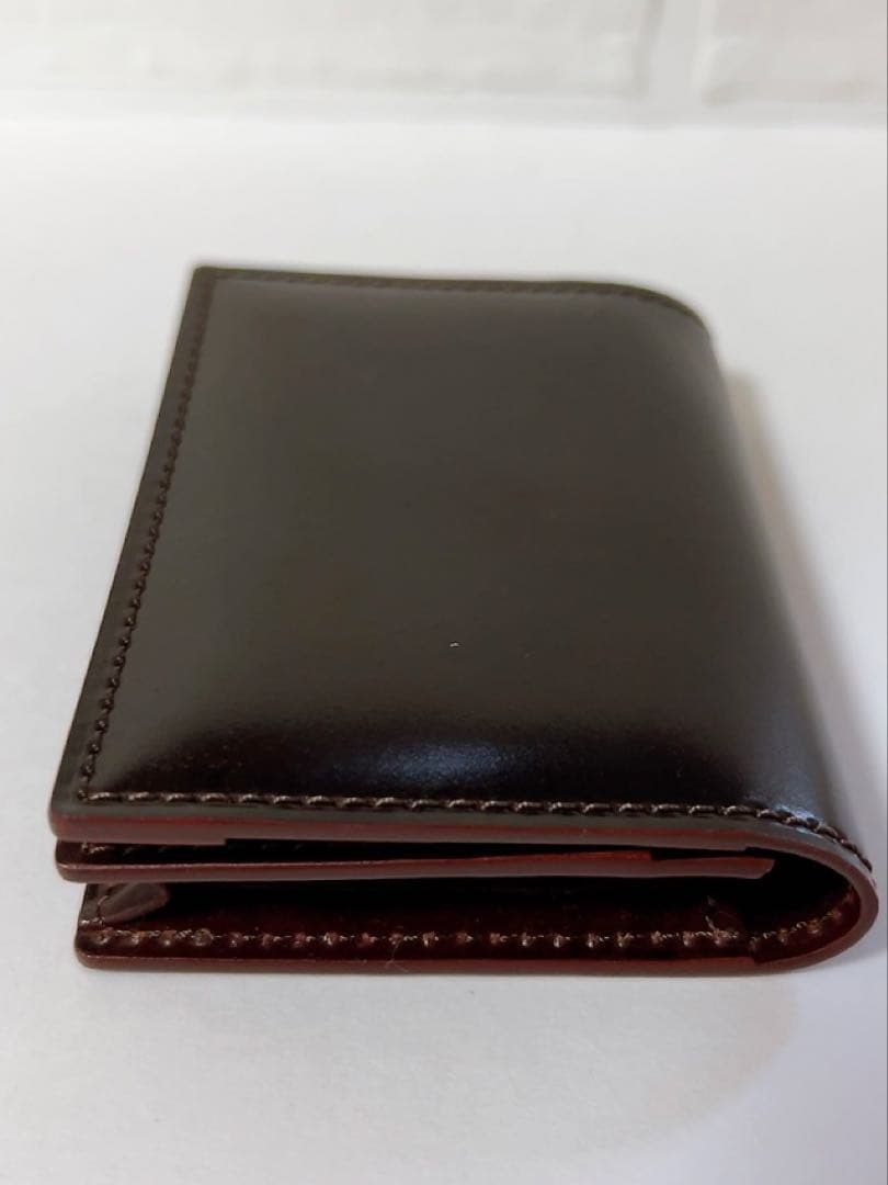 ガンゾ　GANZO 名刺入れ　カードケース　ブラウン　馬革　未使用品