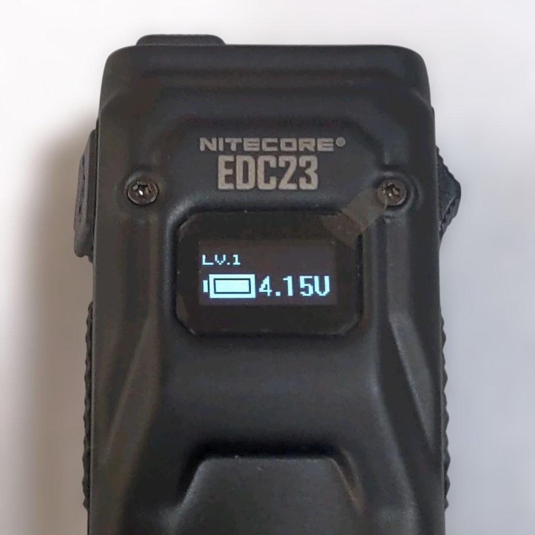 ナイトコア Nitecore EDC23 ウルトラスリムフラッシュライト♡H4