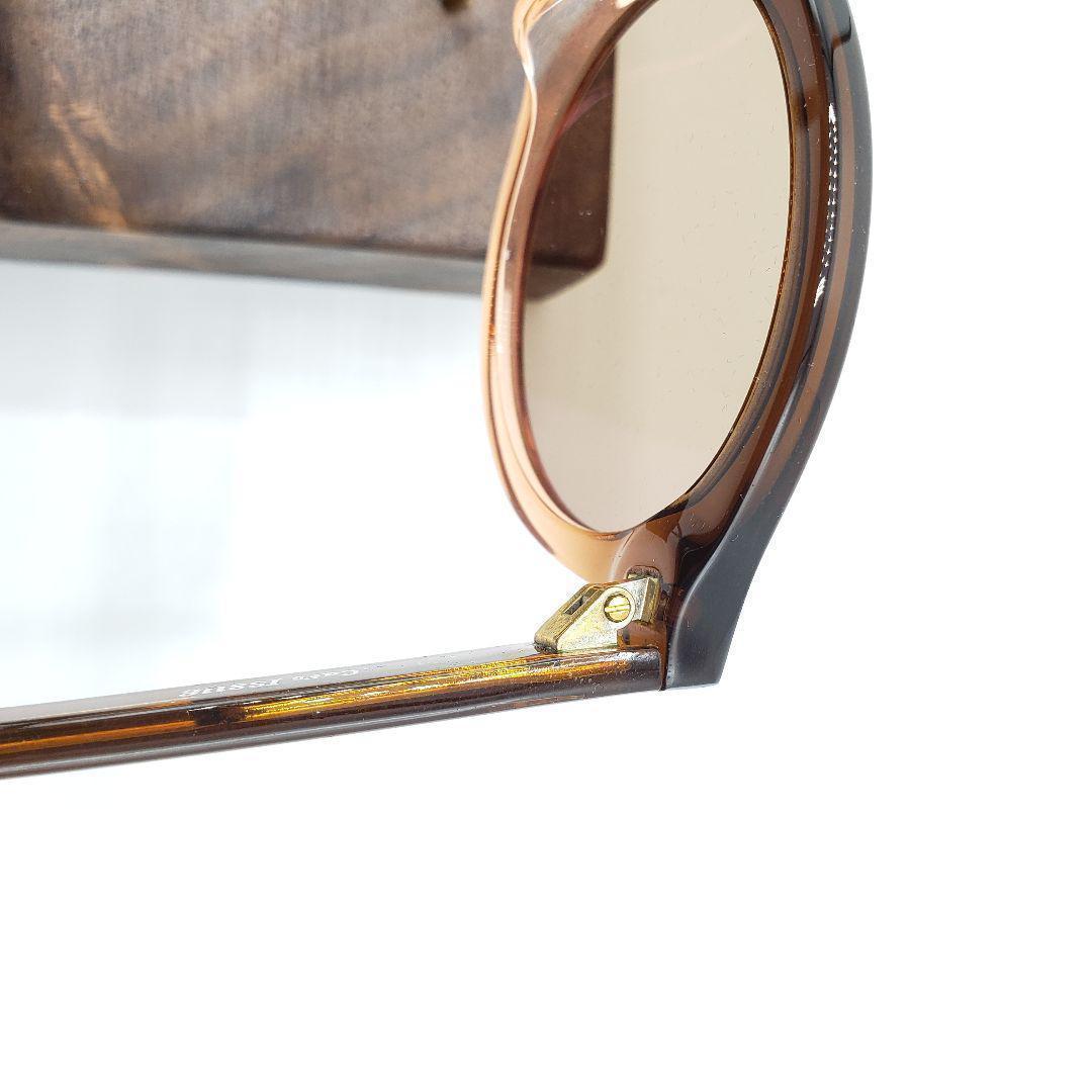 BLANC..監修 Cat's ISSUE 度なしサングラス クリアブラウン