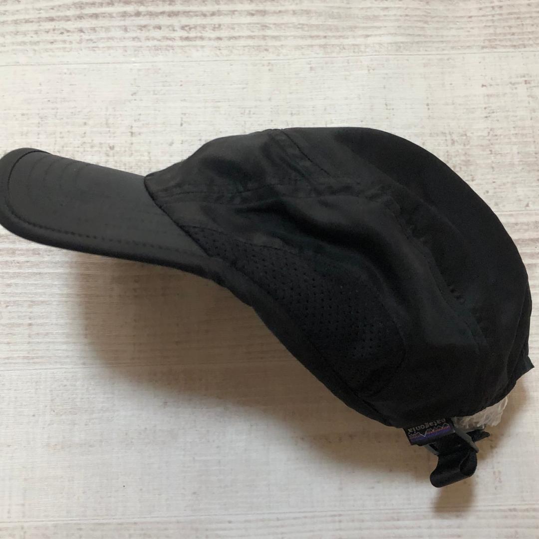 夏のランに最適‼️ パタゴニア ベロシティ・キャップ レアなオールブラック