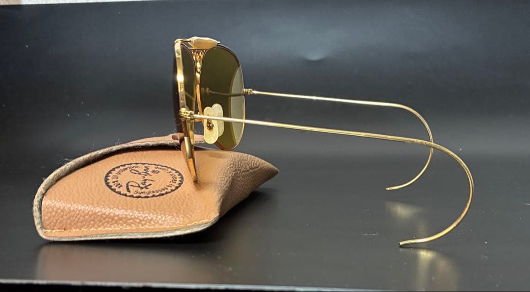 【希少美品】70s B&L RAY-BAN USAシューター縄手/カリクローム