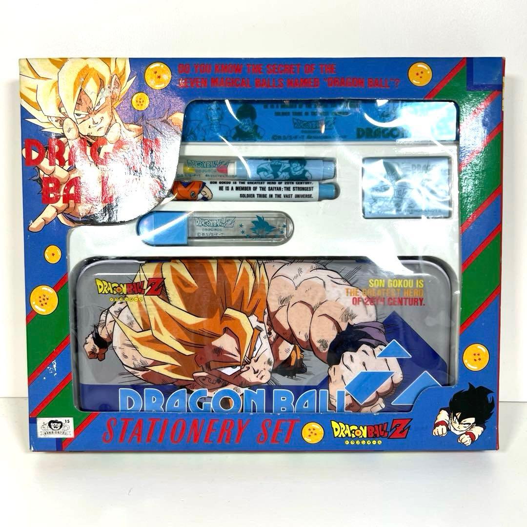 【未使用】当時物　レトロ　ドラゴンボールZ ステーショナリーセット　文房具