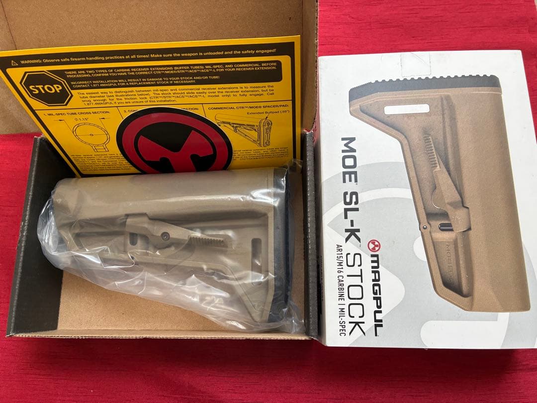 実物＆未使用...Magpul（マグプル）MOE LS-Kストック（ FED ）