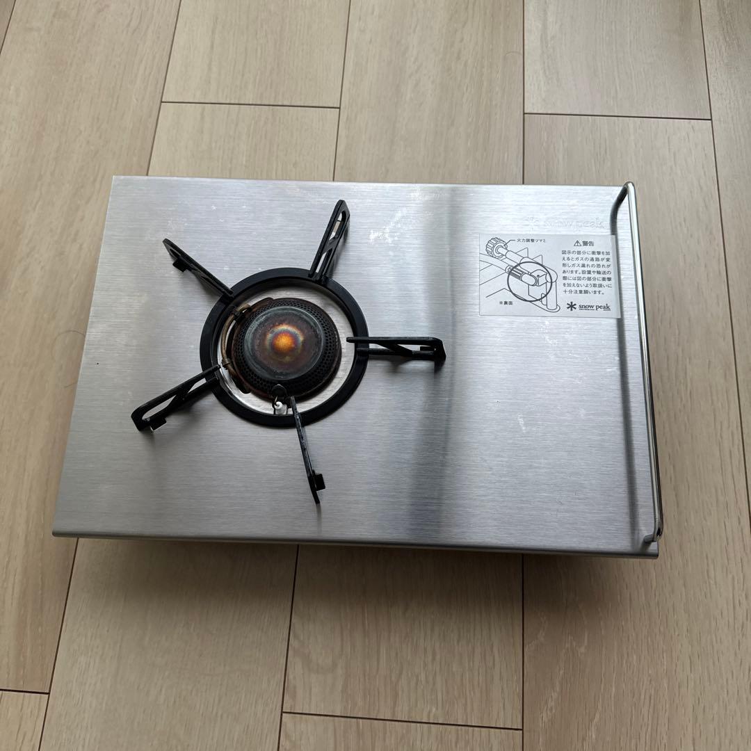 【美品】peak IGTスリム&ギガパワープレートバーナー セット