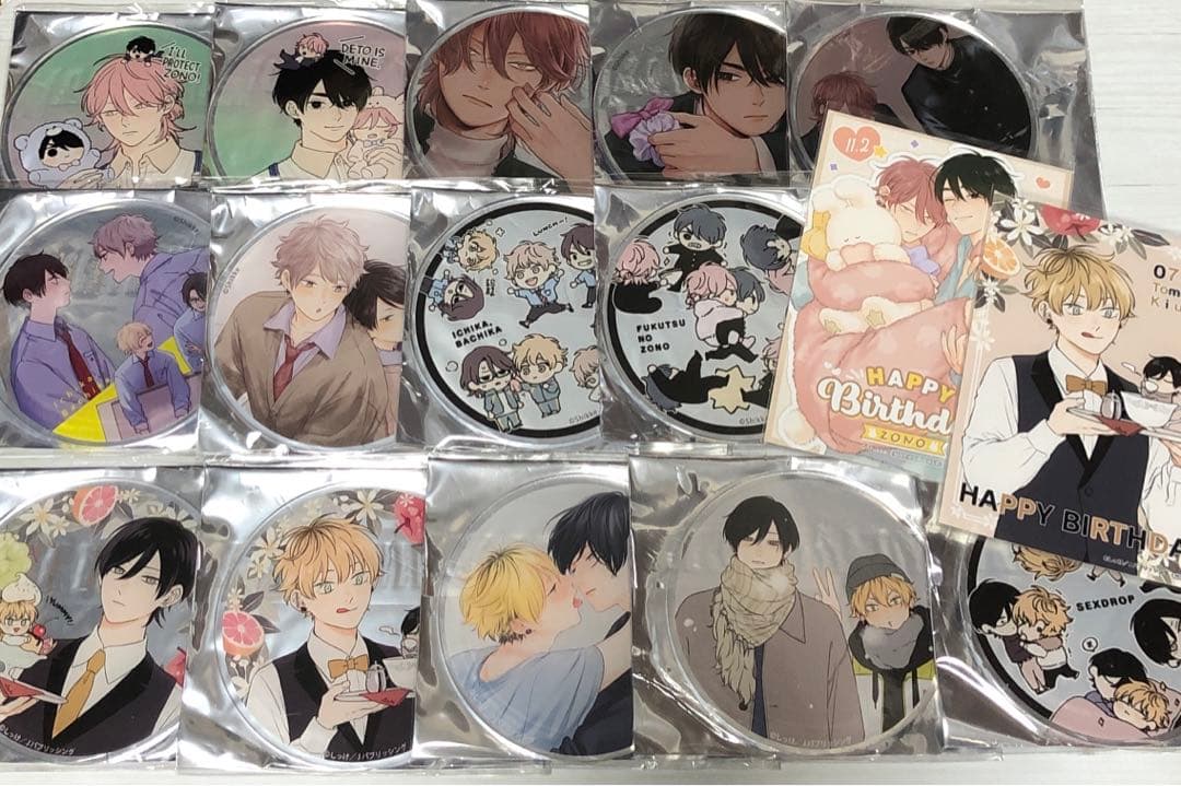 しっけ先生　グラッテ　アクリルコースター　バースデーブロマイド