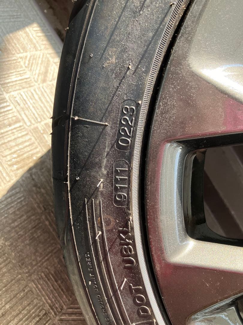 124スパイダーホイール 4本 17インチ 10分山 NS-2R Hiro