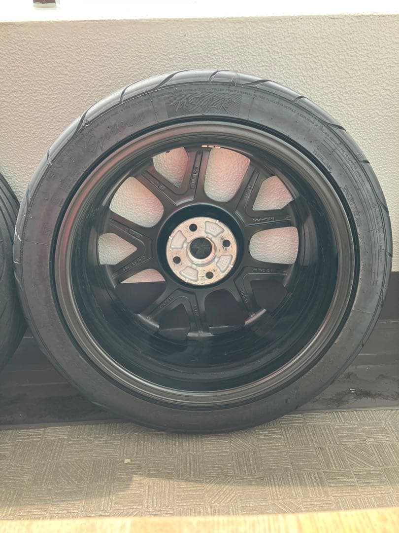 124スパイダーホイール 4本 17インチ 10分山 NS-2R Hiro