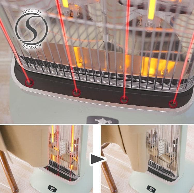 アラジン CAH-2G10D(W) グラファイトヒーター ホワイト 1000W