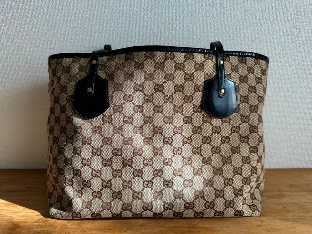 GUCCI GGパターン トートバッグ 大きめ