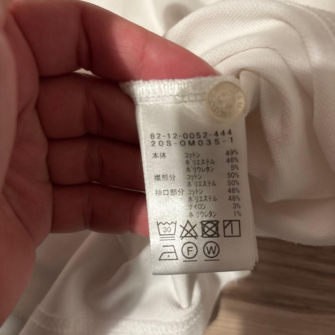 BEAMS GOLF ホワイト 長袖シャツ