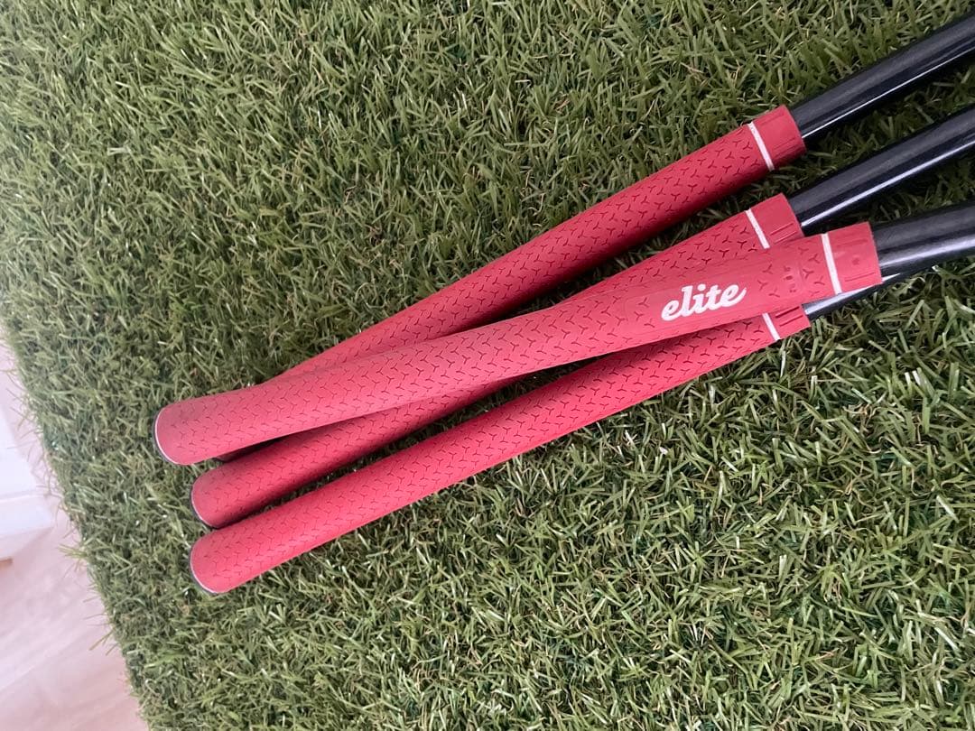 PING gle3 レディースアイアン 4本セット　A 純正カーボン　グリーン