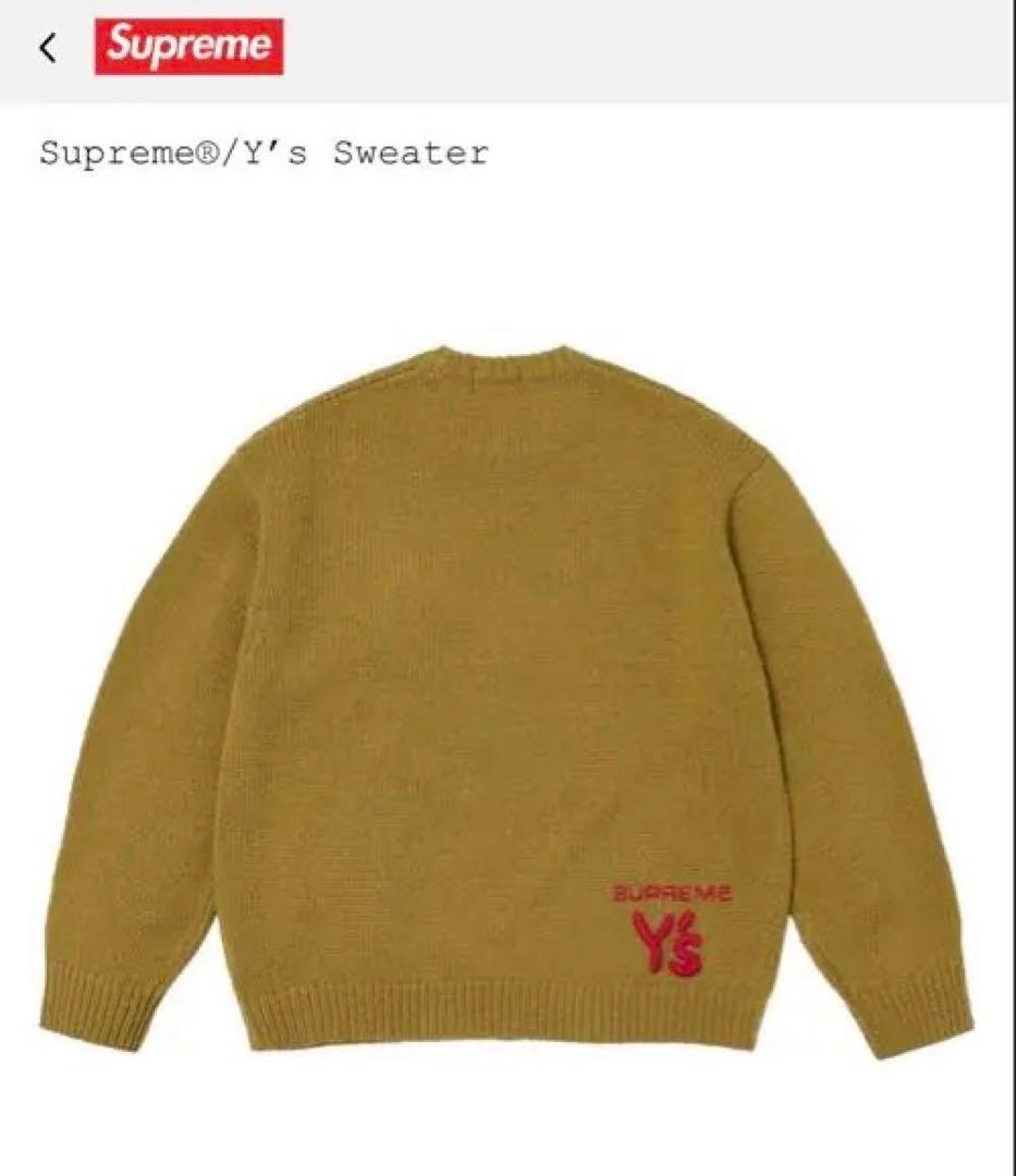 S*R様 Supreme x Y's by Yohji Yamamoto Swe