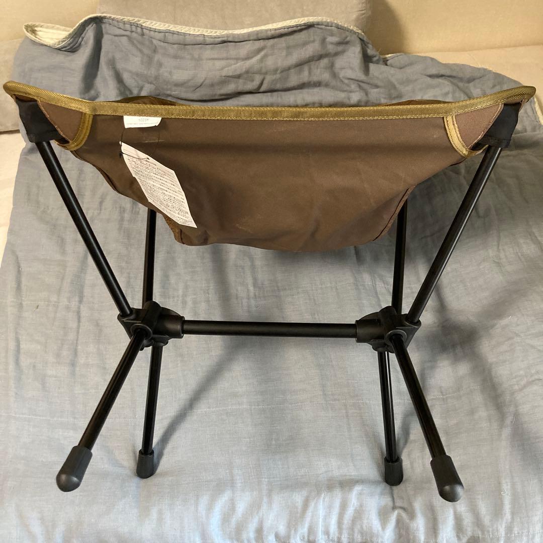 【美品】Helinox 折りたたみアウトドアチェア ブラウン