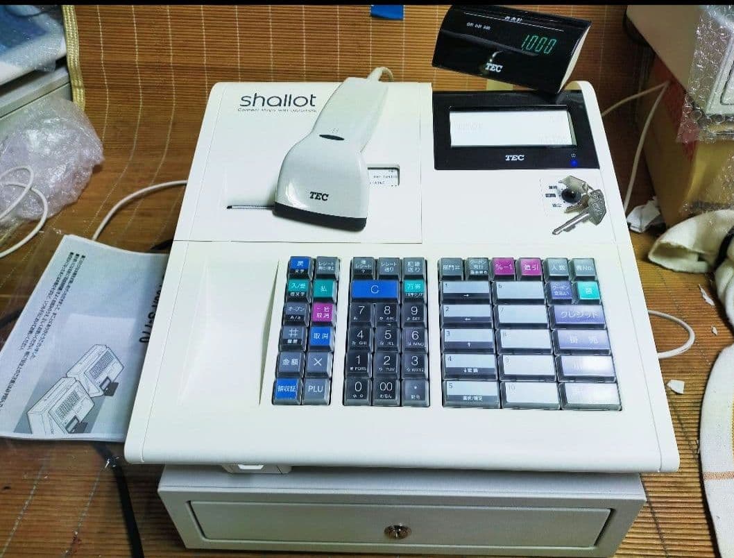 テックレジスターMA-700　設定無料　現行機種　121620 スキャナーセット