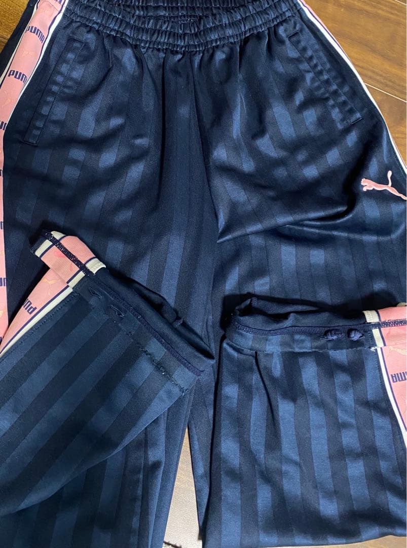 PUMA ジャージ　ネイビーピンク　レア　バラ売り不可