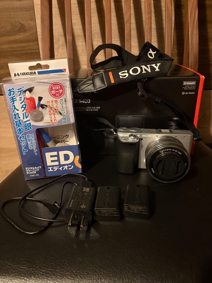 スタッフページ‼️SONY α6400 シルバーモデルEマウント純正