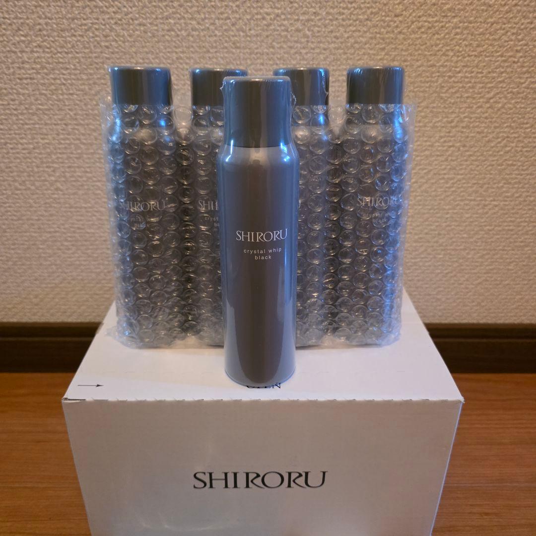 シロル　クリスタルホイップブラック 5本セット オマケ付き