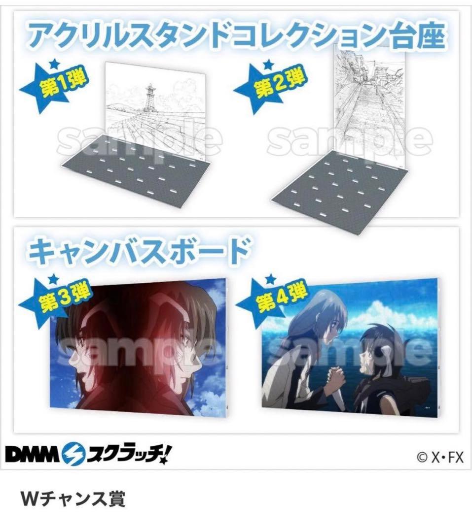 蒼穹のファフナー DMMスクラッチくじ Wチャンス キャンバスアート 一騎 総士