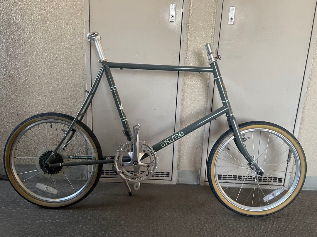 美品 Bruno Minivelo Road Drop 20 フレームSET