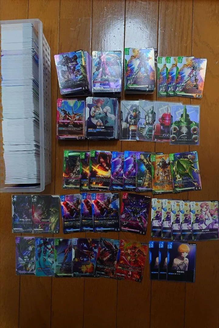 ガンダムカードゲーム 引退品 3箱＋スターター3セット