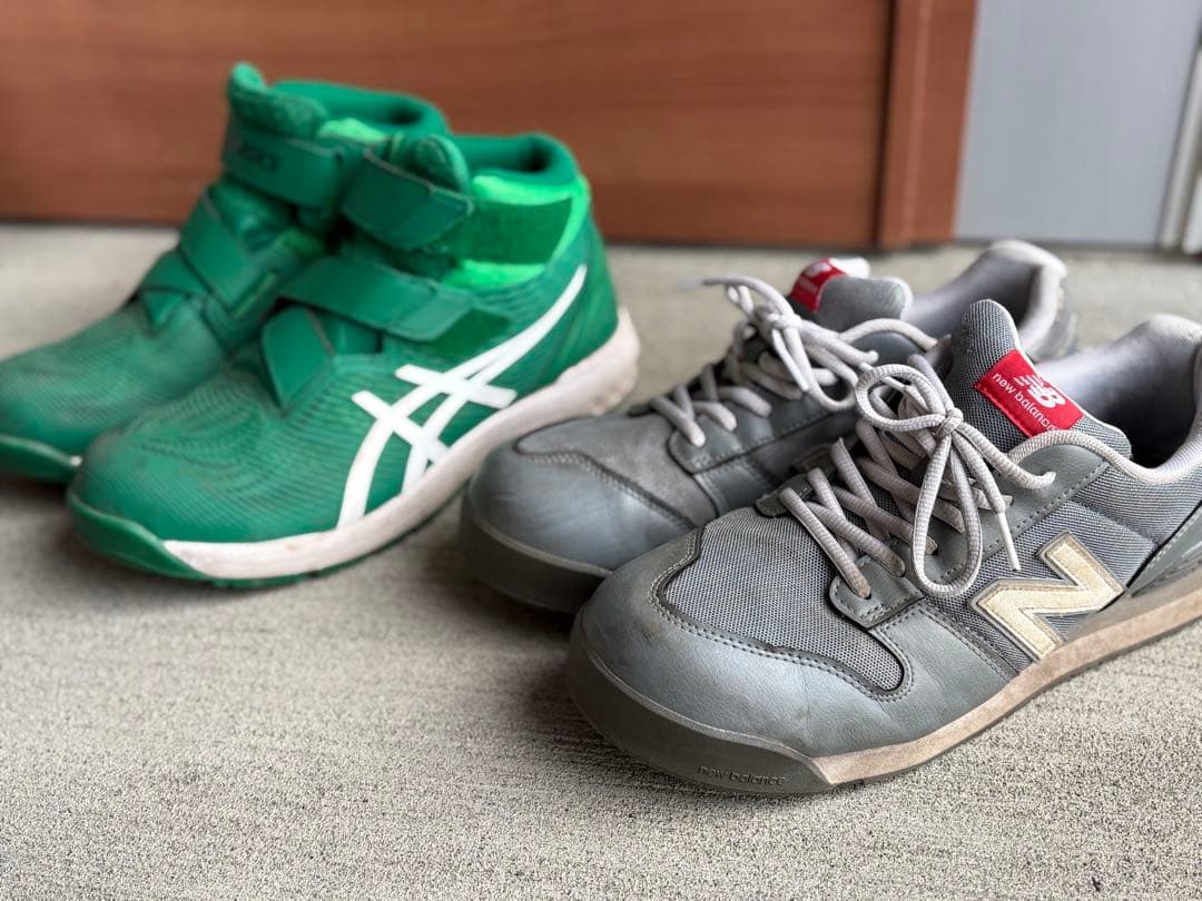 ウ*君様 安全靴　アシックス ニューバランス　27センチ