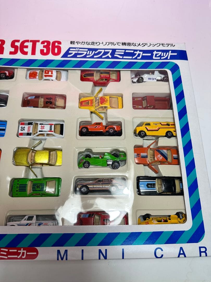 希少 未使用 DELUXE MINI CAR SET36 ミニカーセット