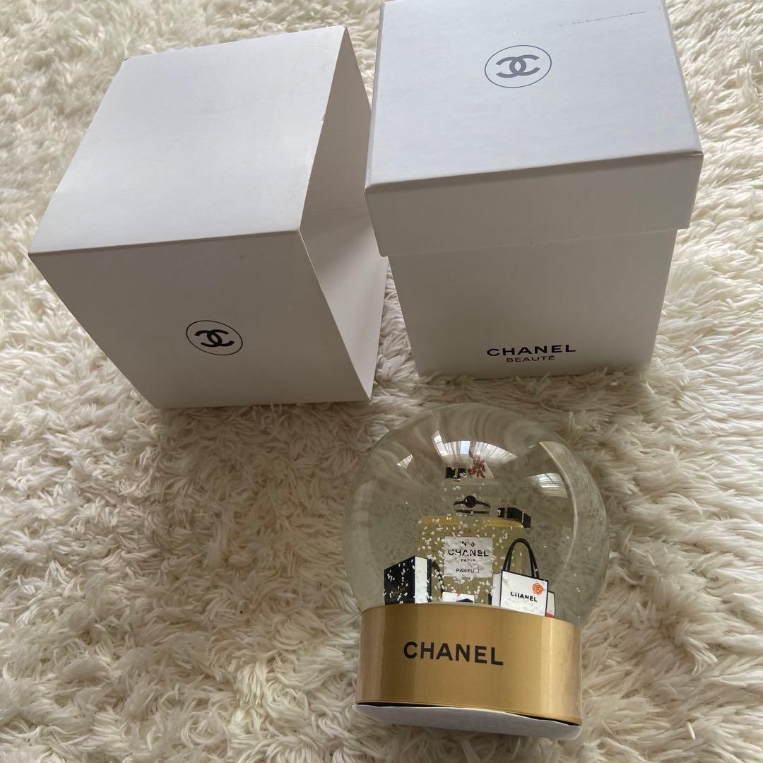 【極美品】CHANEL 2021 N°5 100周年 ショッパー スノードーム