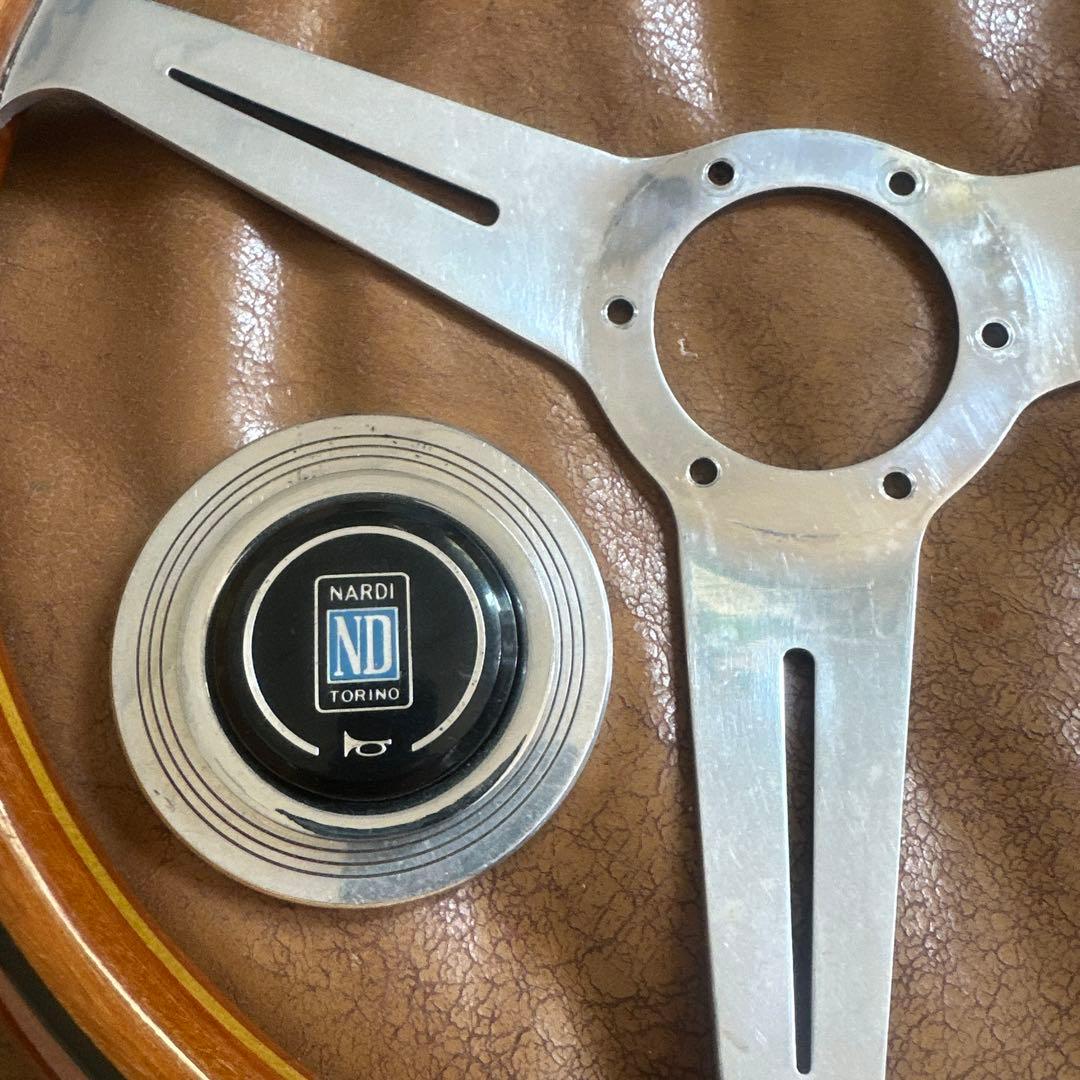 Nardi ND ステアリングホイール　当時物
