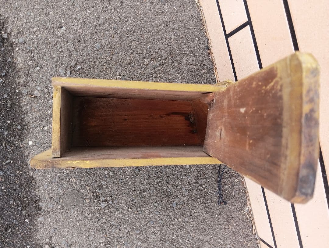 森永ホモ牛乳　木箱　鳥居跡販売所　看板　広告