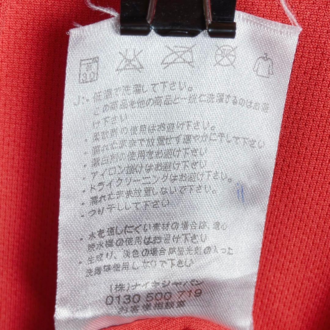 【NIKE】半袖ポロシャツ☆ユニフォーム☆赤☆刺繍☆マンチェスターユナイテッド