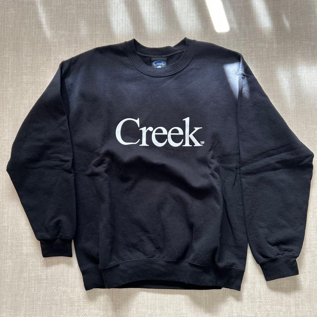 Creek ブラック トレーナー Lサイズ