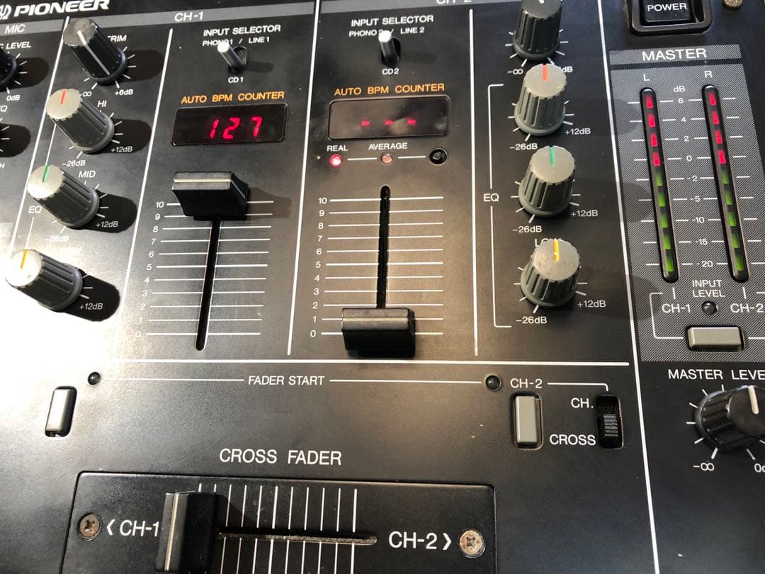 pioneer dj パイオニア　DJM-300 フェーダーメンテナンス