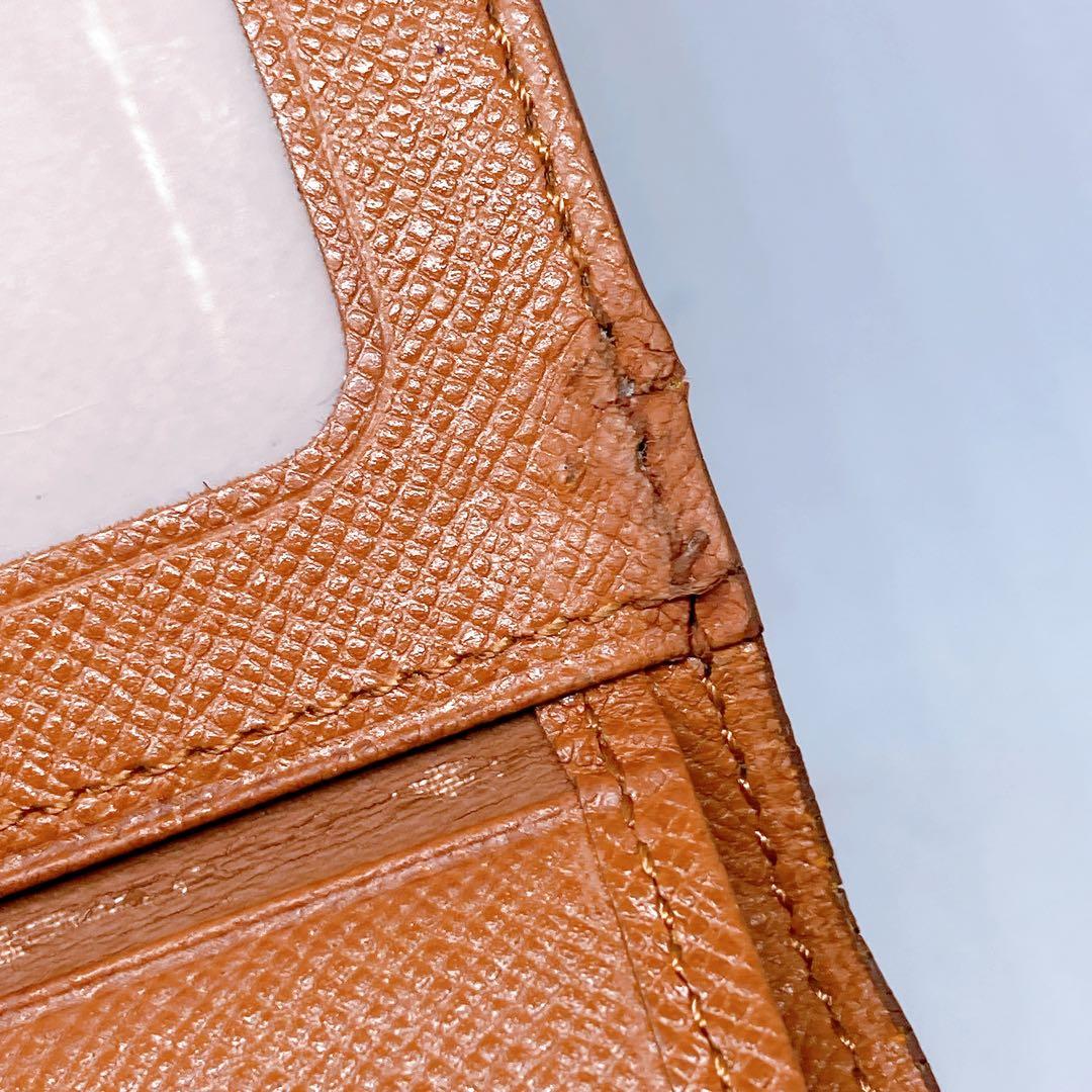 644 ルイヴィトン モノグラム　カードケース 定期入れ　名刺入れ　折り財布