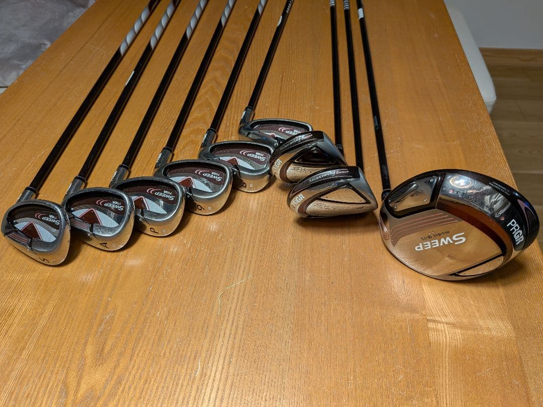 prgr レディース　アイアン　ドライバー　sweep　ゴルフ　プロギア