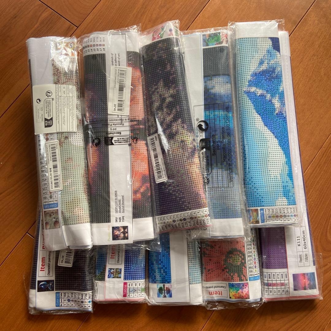 ダイヤモンドアート　10個セット