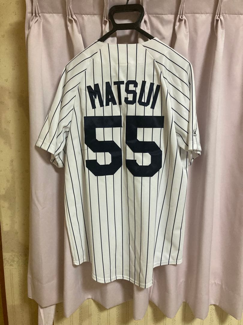 MATSUI 55 ニューヨーク・ヤンキース ユニフォーム M（日本サイズLL）