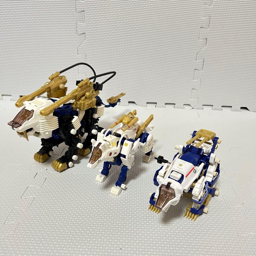 完品 旧ゾイド 共和国軍 MK-II部隊セット メカ生体版 昭和版 動作確認済