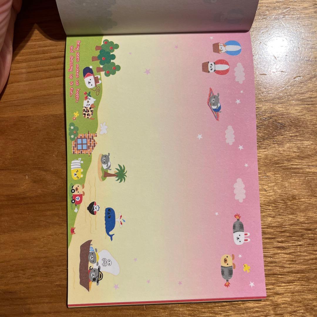 平成レトロ　メモ帳　マインドウェイブ　ウサコレフレンズ　10柄入り