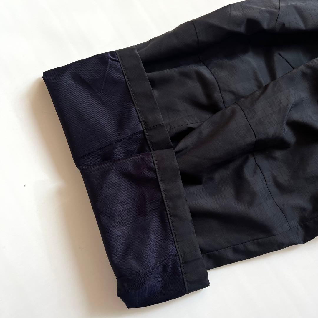 Pearly gates パーリーゲイツ　サイドロゴ　イージーパンツ　裏地　蓄熱