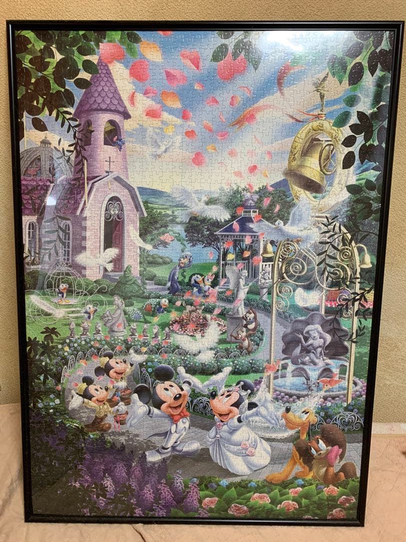 【ディズニーパズル完成品】 【レア品】　【73×102cm 2セット】