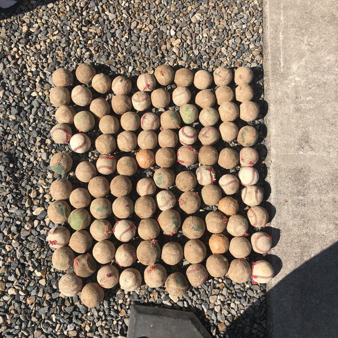 硬式ボール　野球 100球　置きティー付き